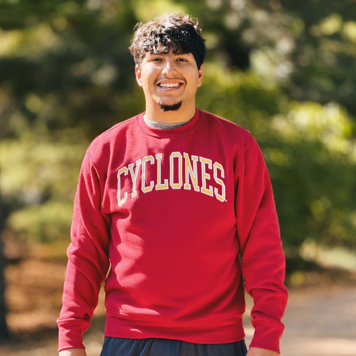 ZooZatz Cyclones Cardinal Crewneck